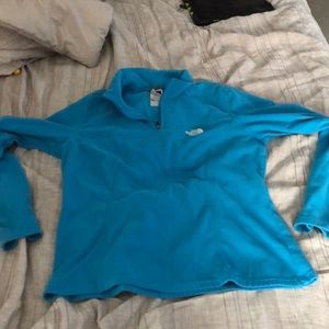 The North Face quarter zip pull over
